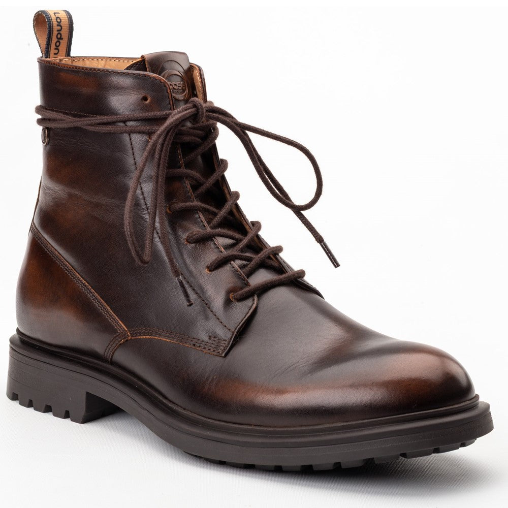 Brunel Lace-up Boots Brown