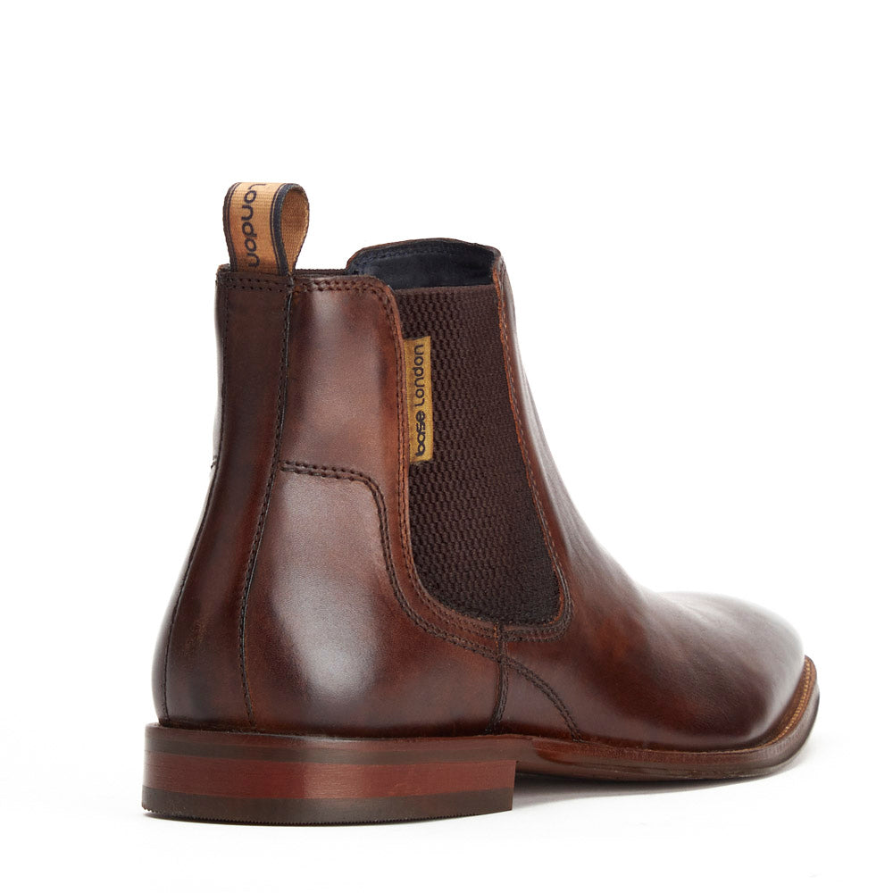 Sikes Washed Chelsea Boots Brown
